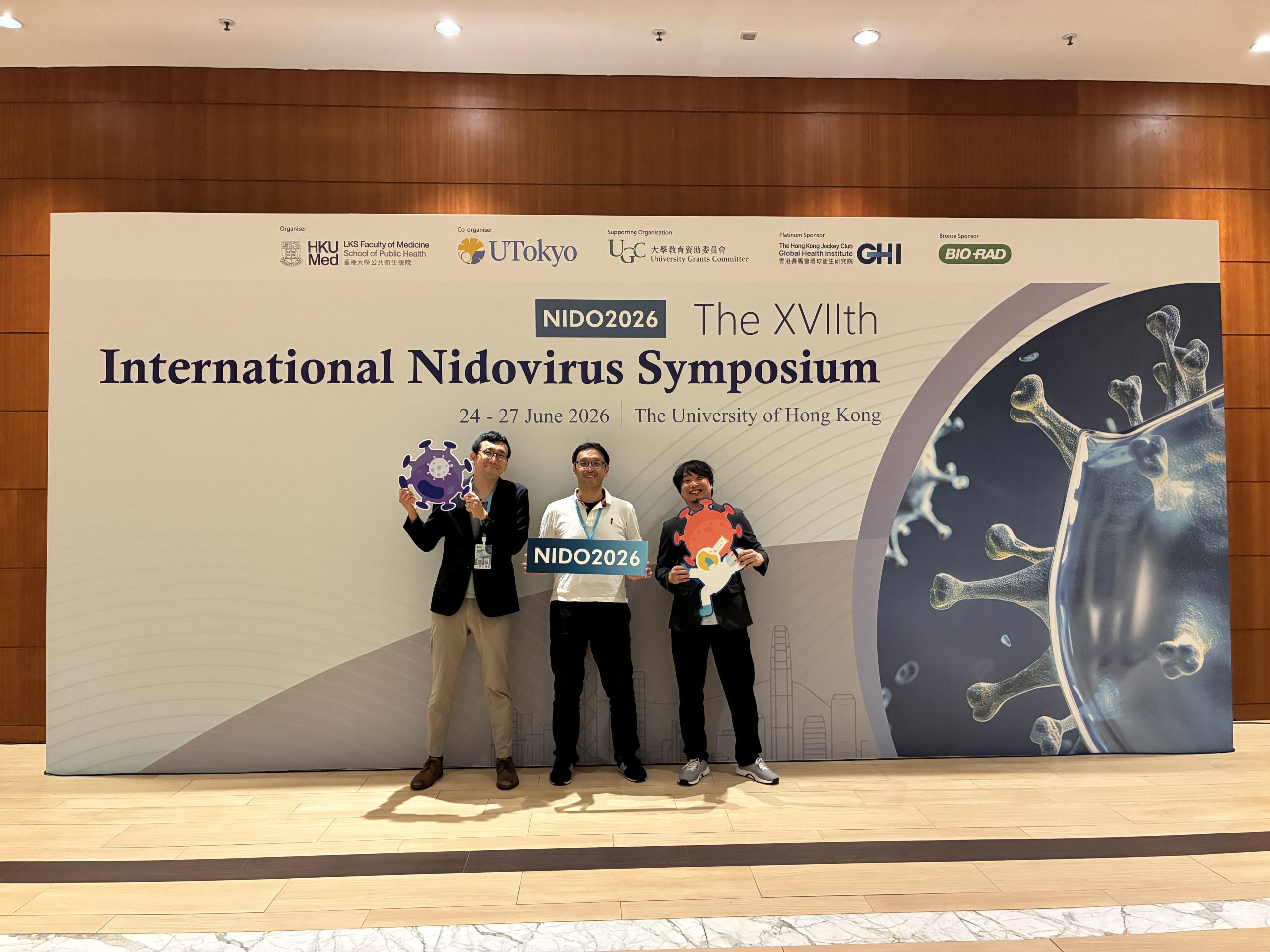 NIDO 2026@HongKongで研究成果を発表しました！