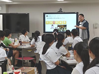 【活動報告】ドクター入門　第2弾～頭痛～（医学科6年　徳本秀哉さん）